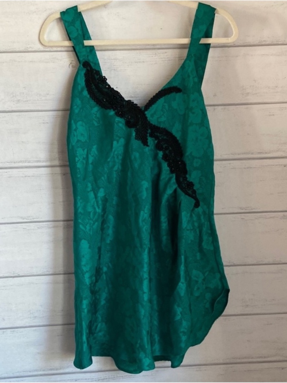 Vintage Victoria’s Secret Emerald Green Slip Dress